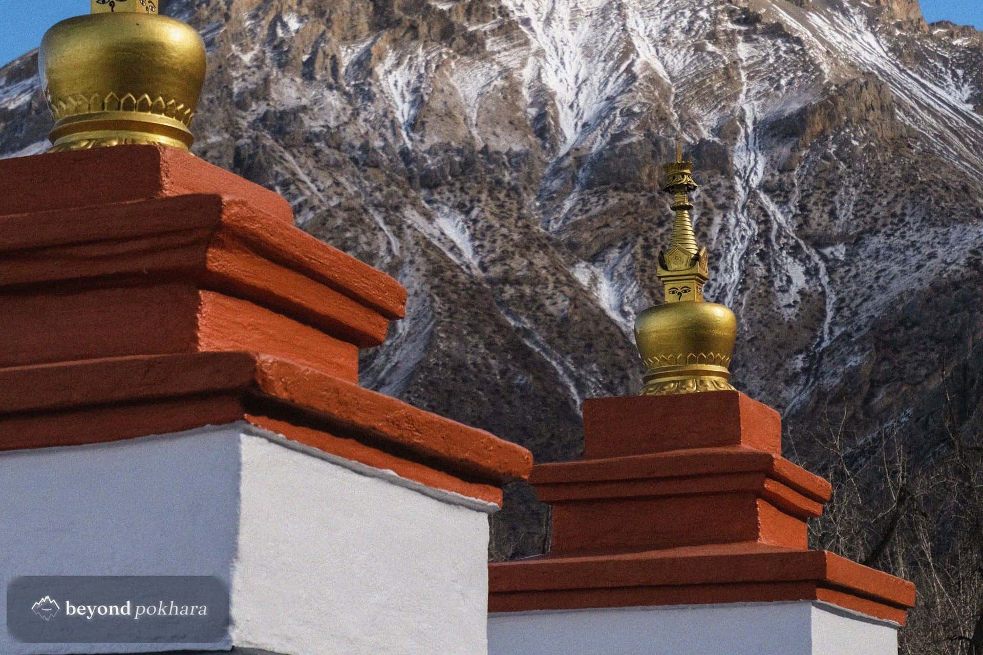 Muktinath temple in the Mustang valley