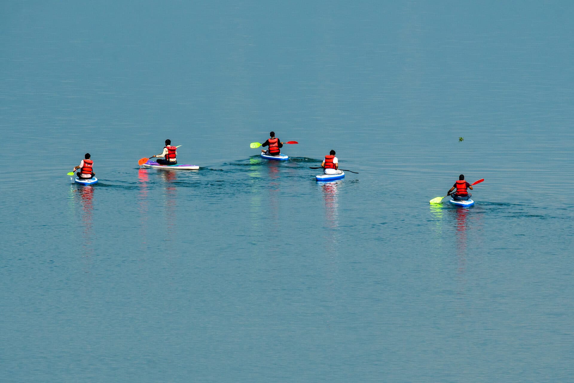 Kayaking on Phewa Lake in Pokhara