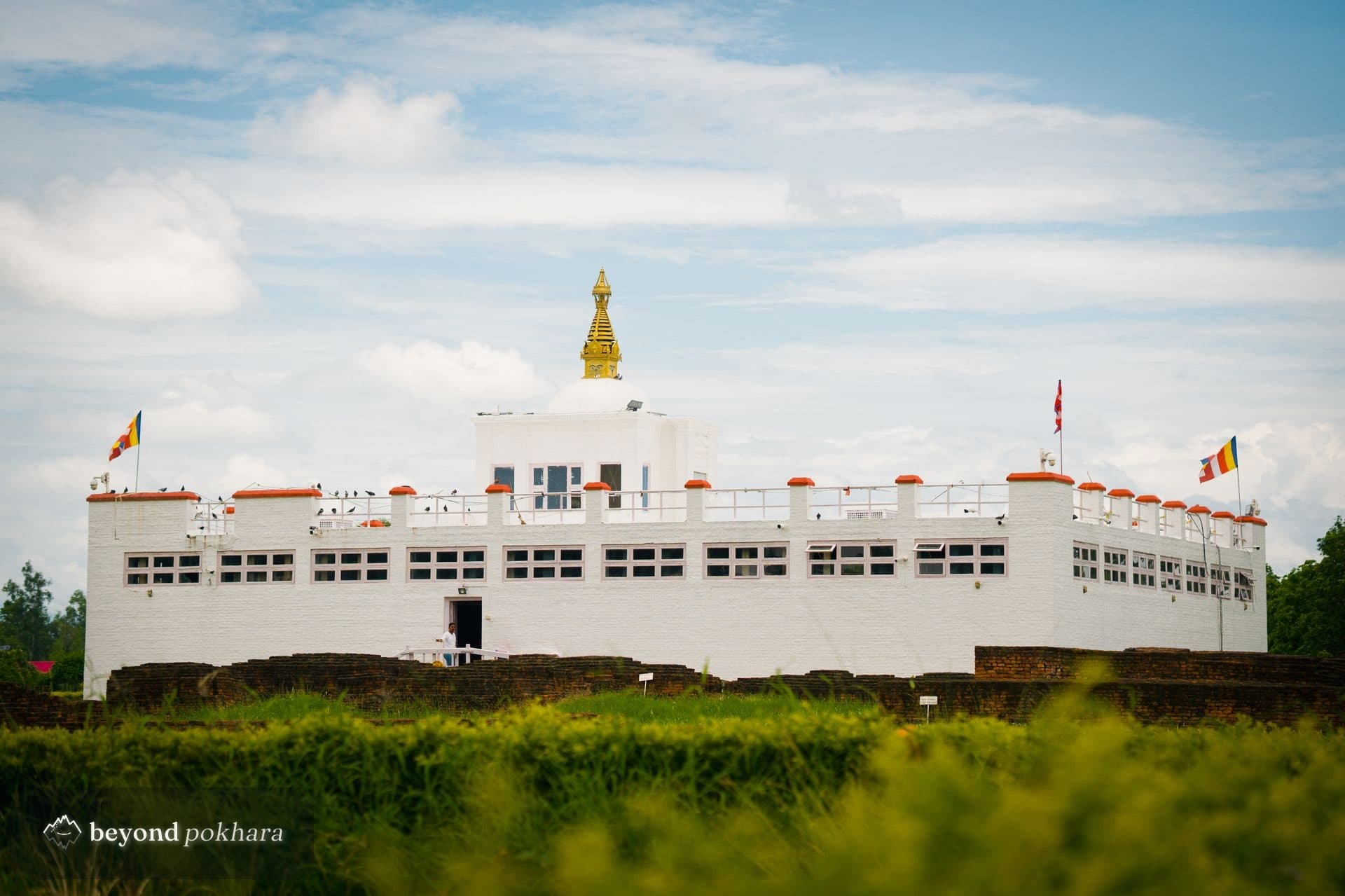 The Maya Devi temple at Lumbini