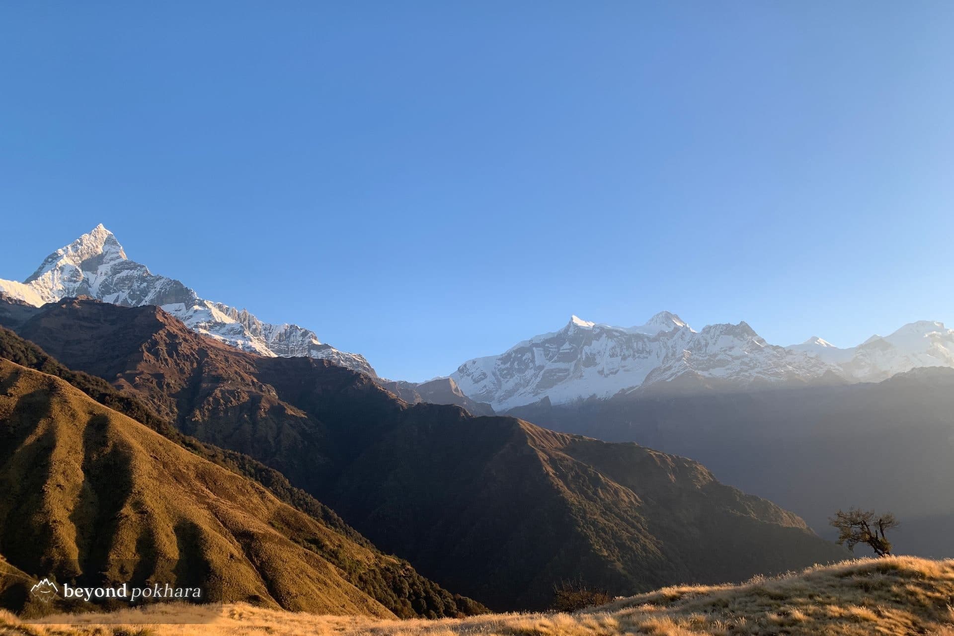 Machapuchare, the fishtail peak